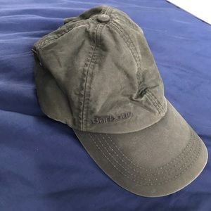 Barbour wax cotton sports hat